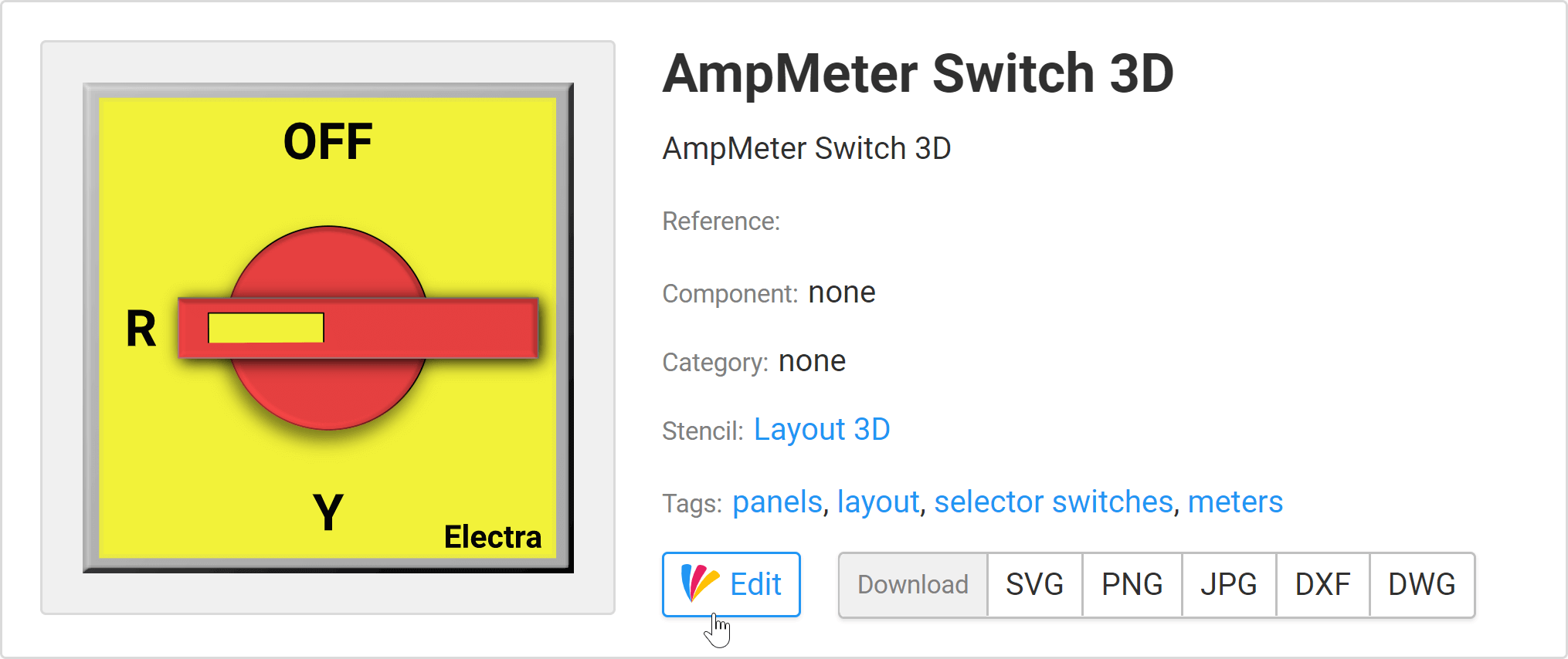 Edit symbol button Edit symbol button