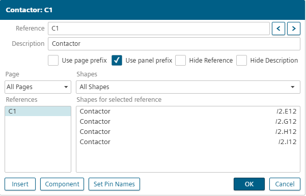 Real-time cross reference in Capital X Panel Designer. Real-time cross reference in Capital X Panel Designer.